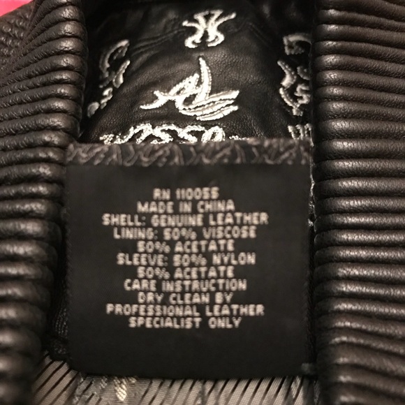 Al Wissam rare vintage Source RIP Leather jacket - Picture 4 of 4